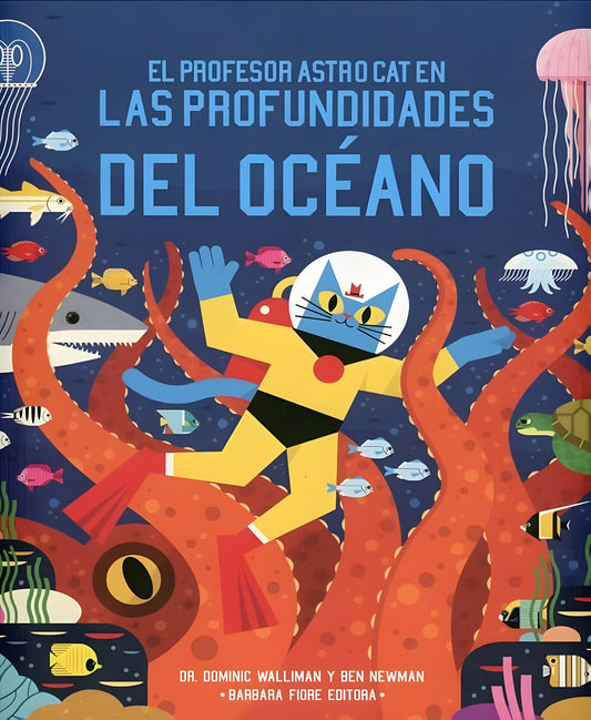 El profesor Astro Cat en las profundidades del océano