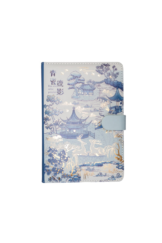 A5 Blue & White