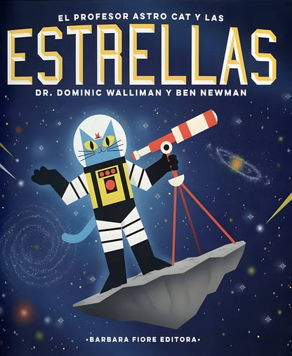El profesor Astro Cat y las estrellas