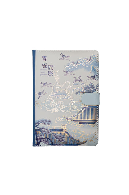 A5 Blue & White
