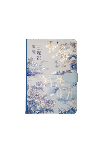 A5 Blue & White