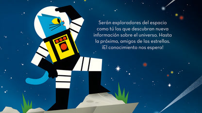 El profesor Astro Cat y las estrellas