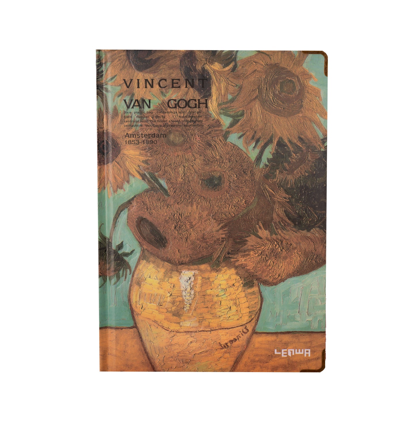 A5 DIARIO ILUSTRADO TD VAN GOGH BRONCE