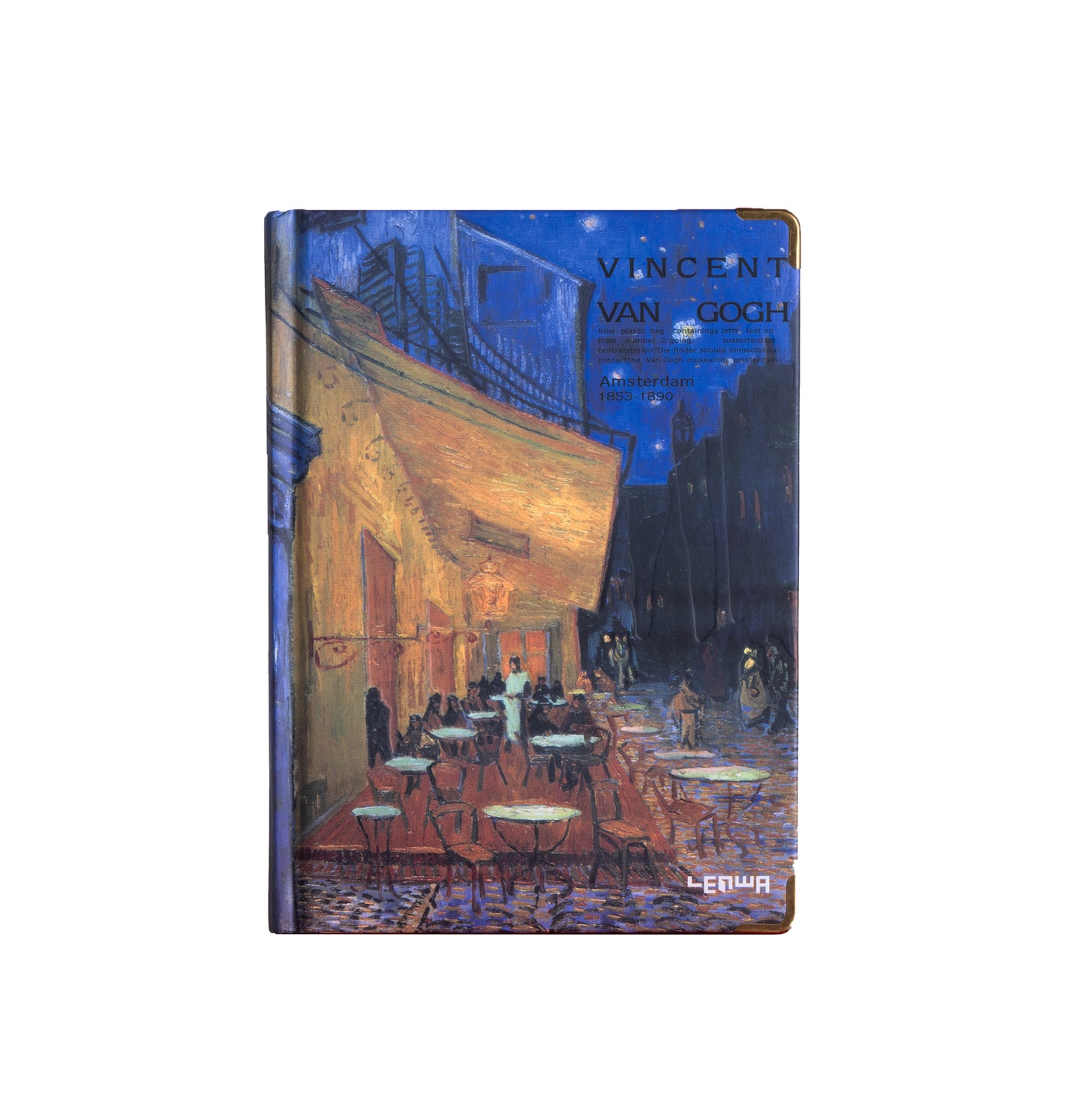 A5 DIARIO ILUSTRADO TD VAN GOGH BRONCE