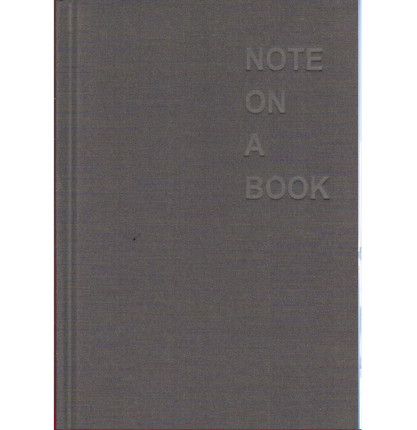 NOTE ON A BOOK