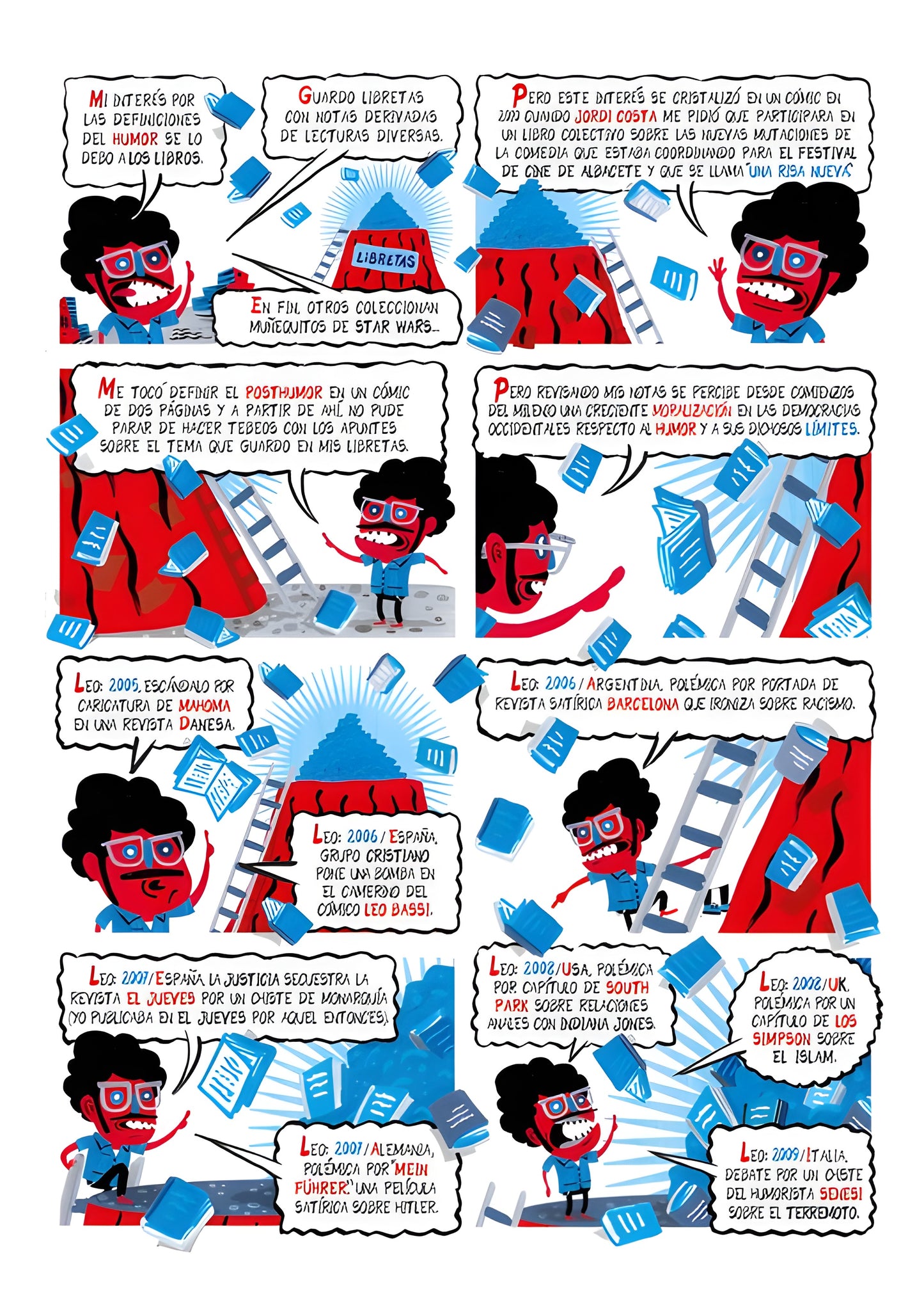 DISPAREN AL HUMORISTA