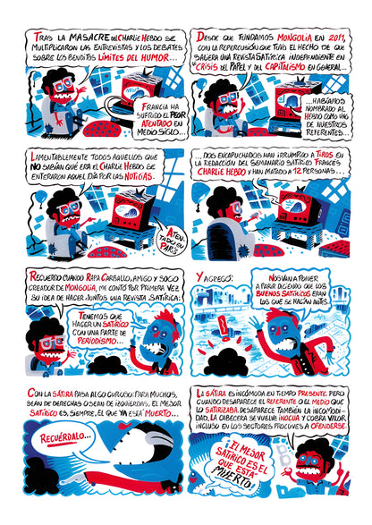 DISPAREN AL HUMORISTA